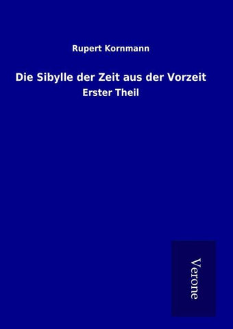 Die Sibylle der Zeit aus der Vorzeit