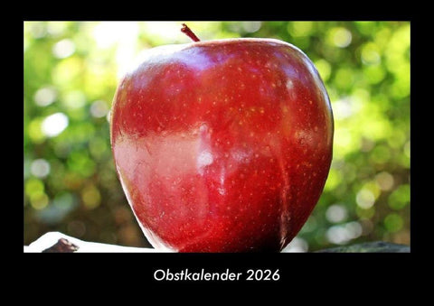 Obstkalender 2026 Fotokalender DIN A3