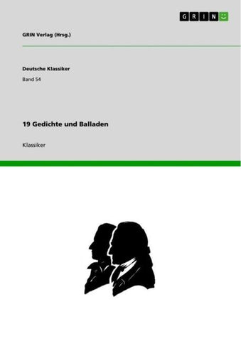 19 Gedichte und Balladen
