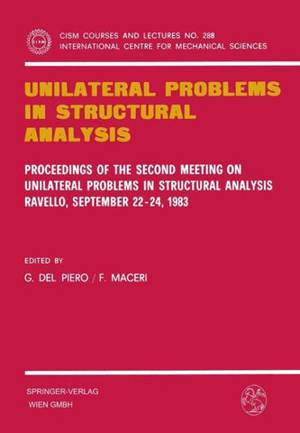 Unilateral Problems in Structural Analysis