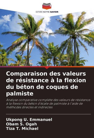 Comparaison des valeurs de résistance à la flexion du béton de coques de palmiste