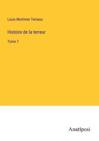 Histoire de la terreur