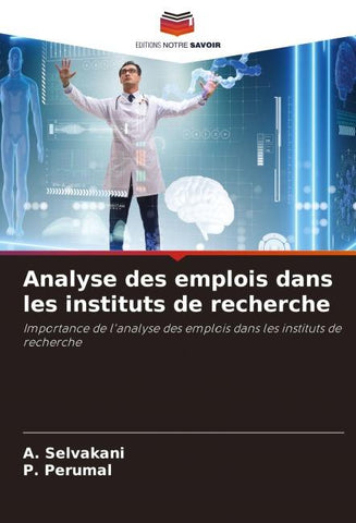 Analyse des emplois dans les instituts de recherche