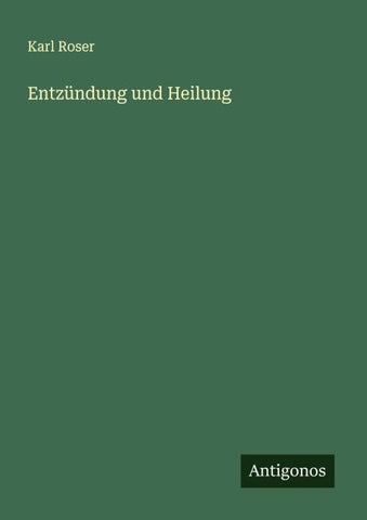 Entzündung und Heilung