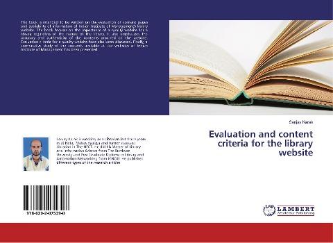Evaluation and content criteria for the library website
