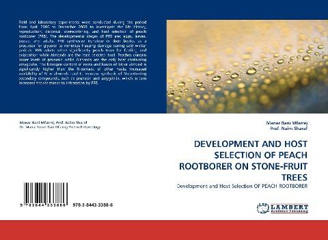 DEVELOPMENT AND HOST SELECTION OF PEACH ROOTBORER ON STONE-FRUIT TREES