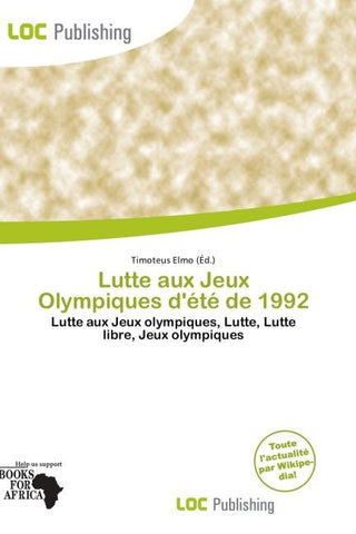 Lutte aux Jeux Olympiques d'été de 1992