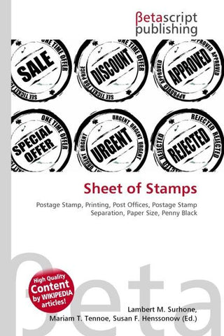 Sheet of Stamps