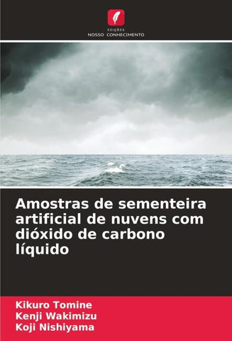 Amostras de sementeira artificial de nuvens com dióxido de carbono líquido