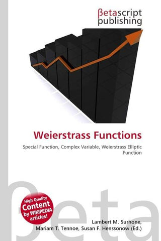 Weierstrass Functions