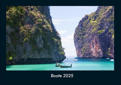 Boote 2025 Fotokalender DIN A4