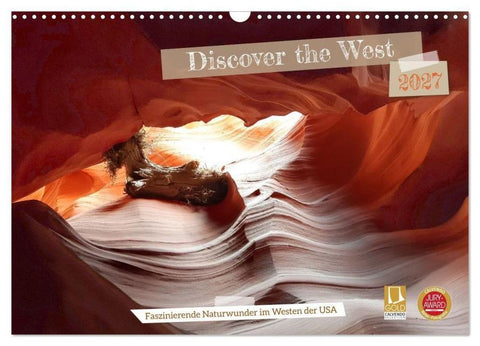 Discover the West (Wandkalender 2027 DIN A3 quer), CALVENDO Monatskalender