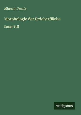 Morphologie der Erdoberfläche