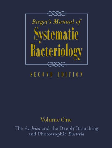 Bergey's Manual of Systematic Bacteriology