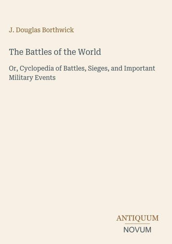 The Battles of the World