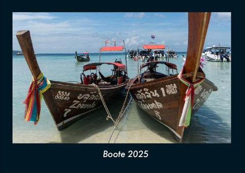 Boote 2025 Fotokalender DIN A4