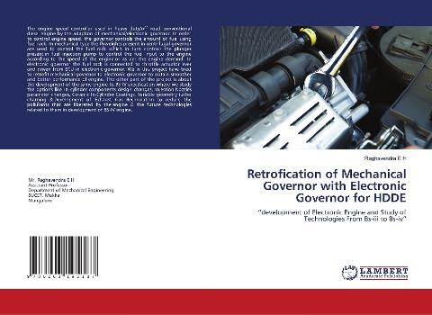 Retrofication of Mechanical Governor with Electronic Governor for HDDE