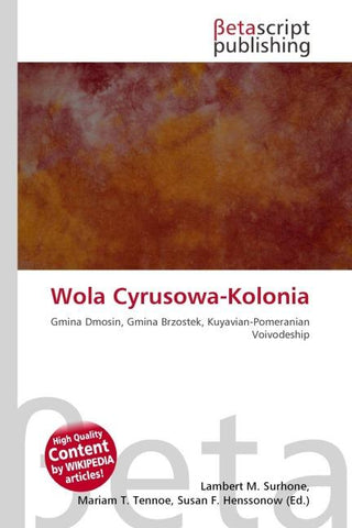Wola Cyrusowa-Kolonia