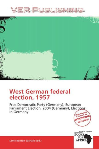 West German federal election, 1957