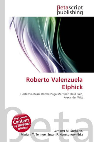Roberto Valenzuela Elphick