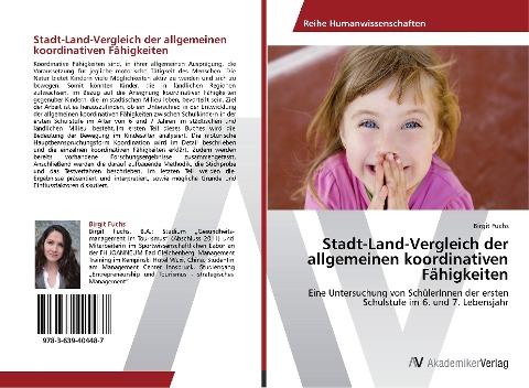Stadt-Land-Vergleich der allgemeinen koordinativen Fähigkeiten