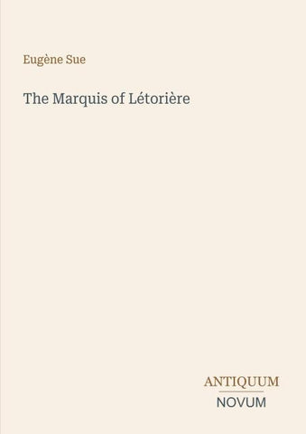 The Marquis of Létorière