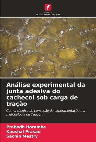 Análise experimental da junta adesiva do cachecol sob carga de tração