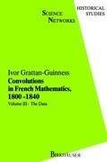 Convolutions in French Mathematics, 1800–1840