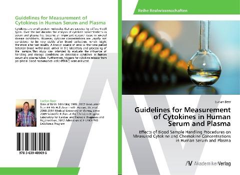Guidelines for Measurement of Cytokines in Human Serum and Plasma