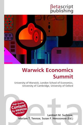 Warwick Economics Summit