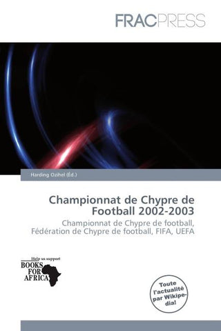 Championnat de Chypre de Football 2002-2003