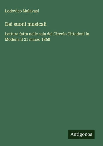 Dei suoni musicali