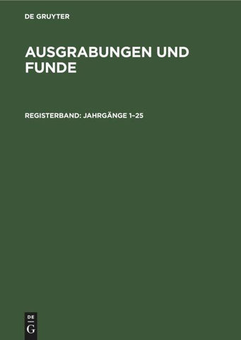 Jahrgänge 1–25