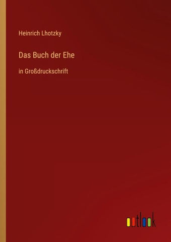 Das Buch der Ehe