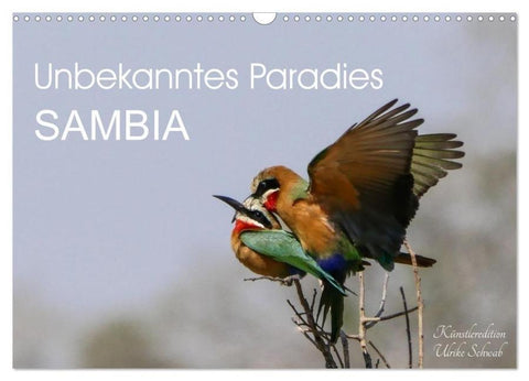 Unbekanntes Paradies Sambia (Wandkalender 2027 DIN A3 quer), CALVENDO Monatskalender