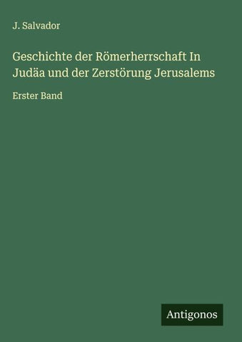 Geschichte der Römerherrschaft In Judäa und der Zerstörung Jerusalems