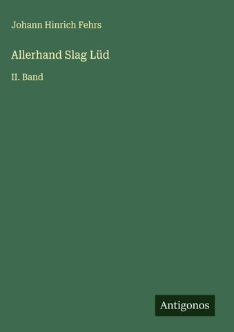 Allerhand Slag Lüd