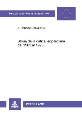 Storia della critica leopardiana dal 1961 al 1996