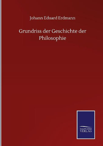 Grundriss der Geschichte der Philosophie
