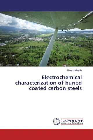 Electrochemical characterization of buried coated carbon steels