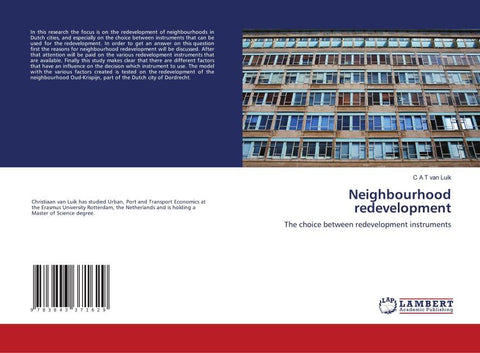 Neighbourhood redevelopment