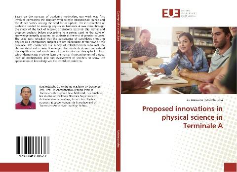 Proposed innovations in physical science in Terminale A