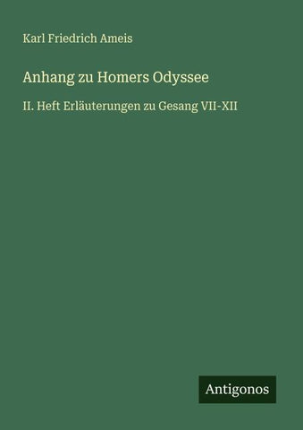 Anhang zu Homers Odyssee
