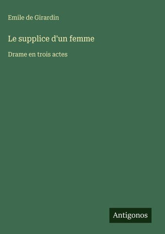 Le supplice d'un femme