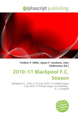 2010-11 Blackpool F.C. Season