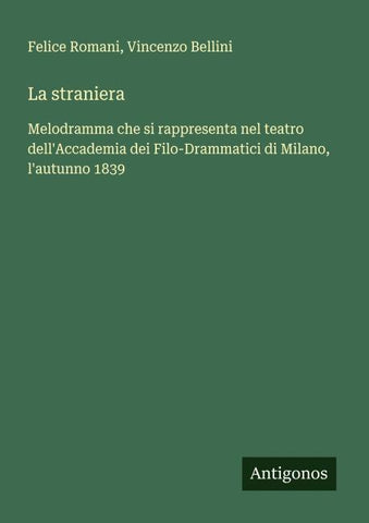 La straniera