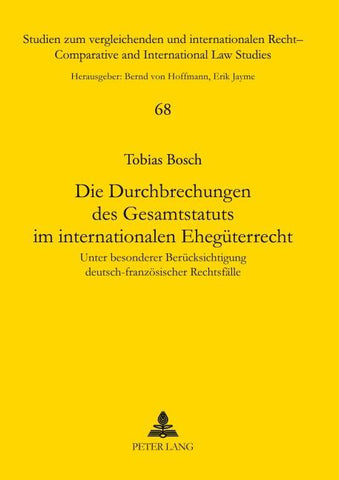 Die Durchbrechungen des Gesamtstatuts im internationalen Ehegüterrecht