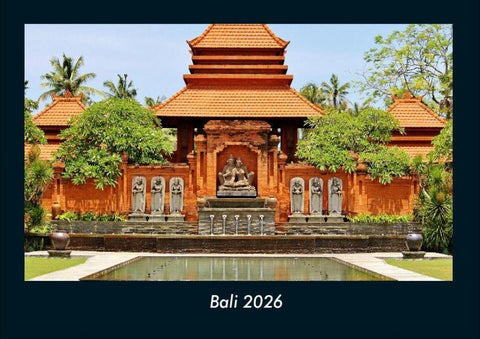 Bali 2026 Fotokalender DIN A4