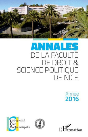 Annales de la faculté de Droit et Science politique de Nice
