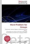 Word Problem for Groups